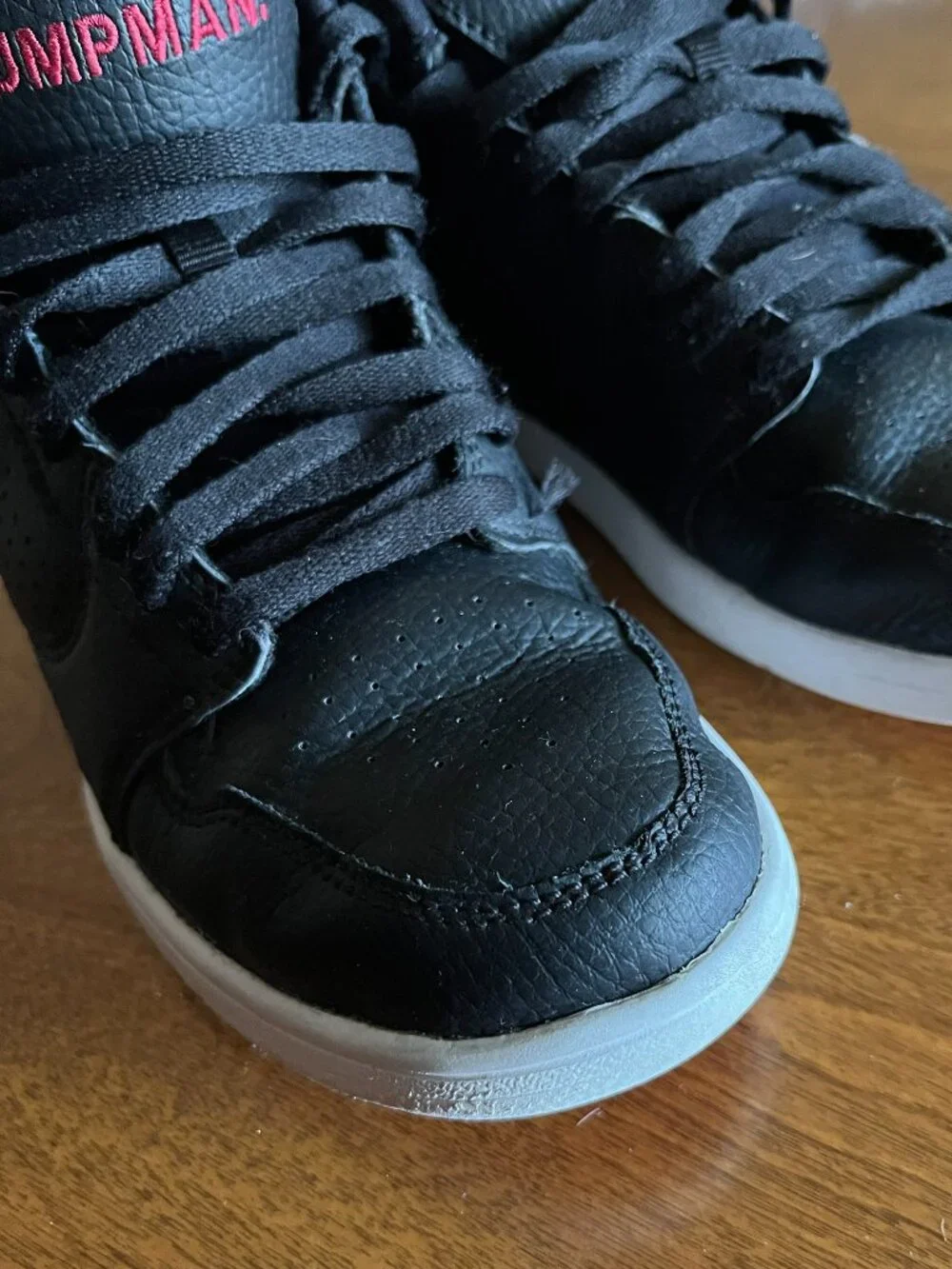 Nike Air Jordan black sneakers 2.5Y